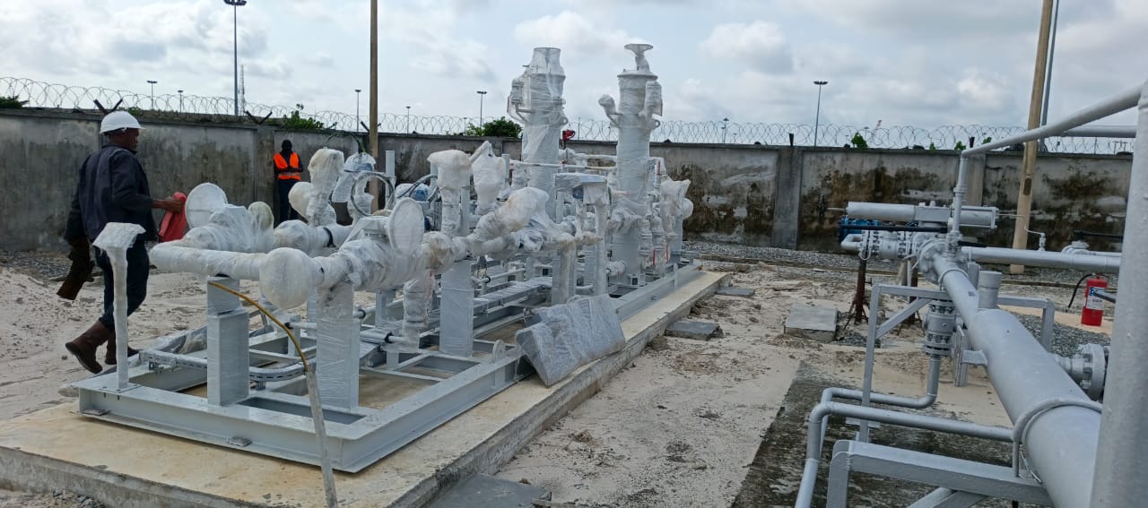 Kortch field team on a Niger Delta energy infrastructure project